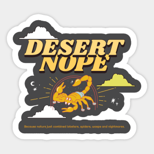 Desert Nope Sticker